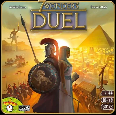 7 Wonders Duel board game box cover
