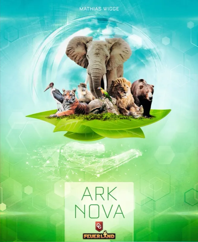 Ark Nova board game box cover