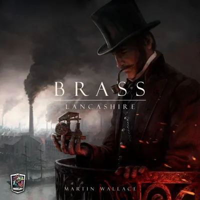 Brass: Lancashire board game box cover