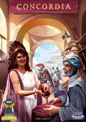 Concordia board game box cover