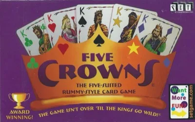 Five Crowns board game box cover