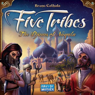 Five Tribes board game box cover