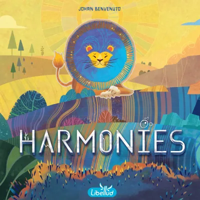 Harmonies board game box cover