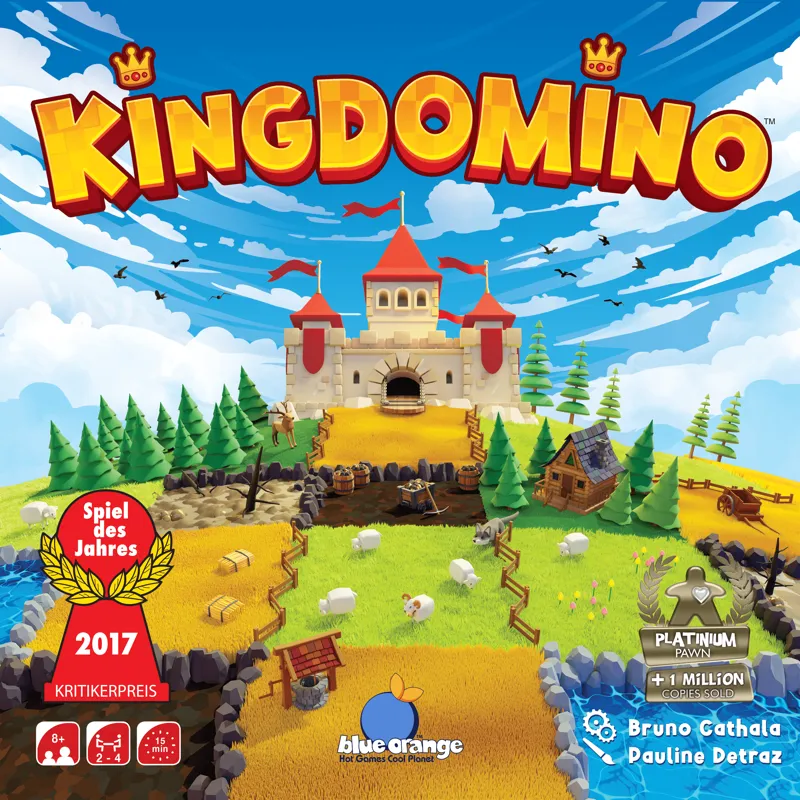 Kingdomino board game box cover