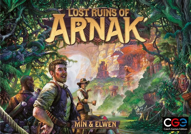 Lost Ruins of Arnak board game box cover
