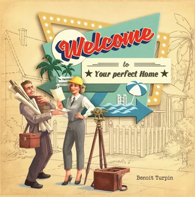Welcome To... board game box cover